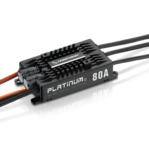 하비윙 Hobbywing Platinum 80A V4 변속기 (3-6S / Switching BEC)