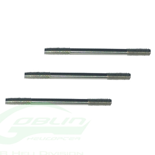 HC242-S - Threaded Rods M2.5 x 40(3pcs) - Goblin 500/630/700/770