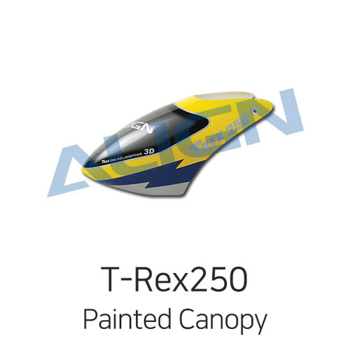 Align 티렉스 250 Painted Canopy/Yellow