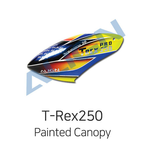 Align 티렉스 250 PRO Custom Painted Canopy (HC2202)