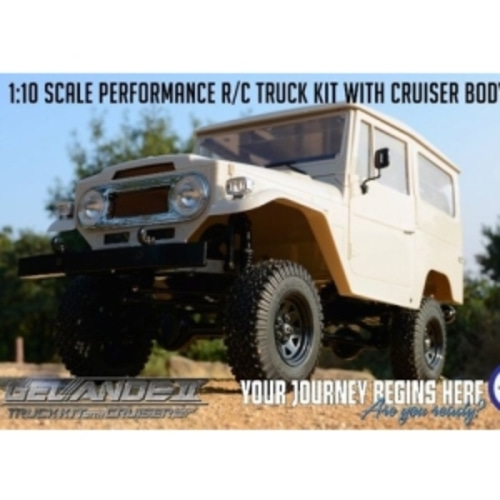 [게랜더-Cruiser Body 버전] RC4WD Gelande II Truck Kit w/Cruiser Body Set