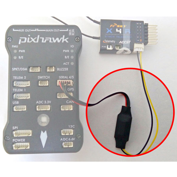 픽스호크 스마트포트 텔레메트리 케이블 (Pixhawk Smart port Telemetry cable)