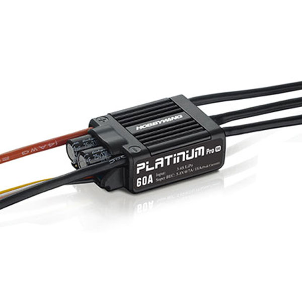 하비윙 Hobbywing Platinum 60A V4 변속기 (3-6S / BEC)