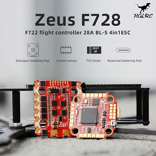엑스캅터 - HGLRC Zeus F728 콤보 (F722+28A, 2020)