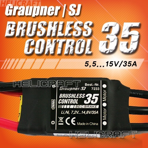 그라프너 Brushless Control 35A 변속기