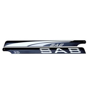 SAB Blackline 3D Flybarless Blades 570mm x 50mm